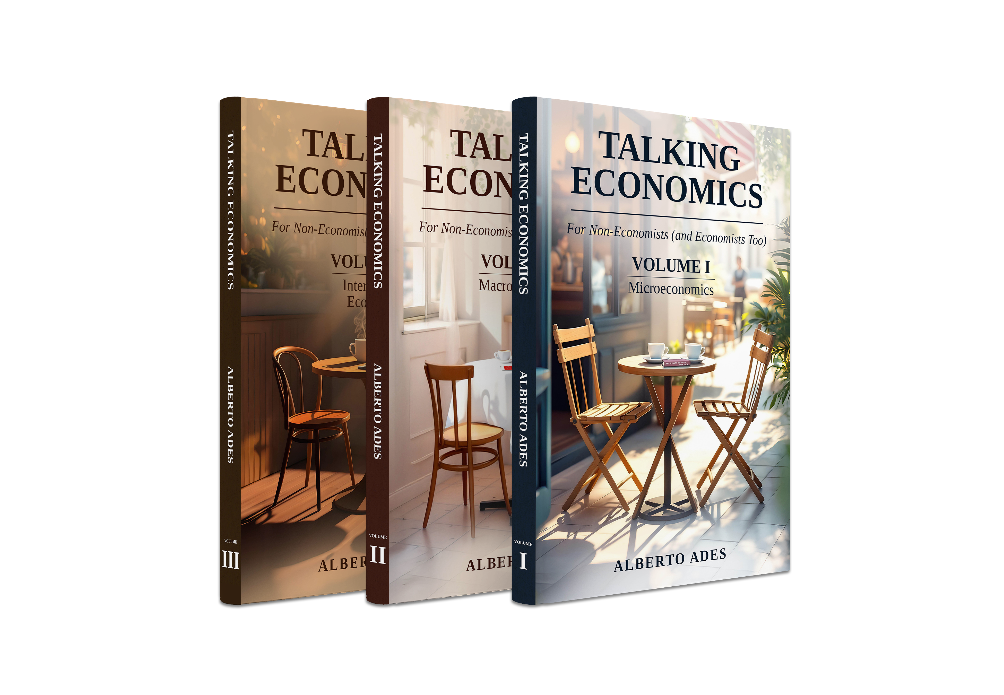 The three volumes of Talking Economics