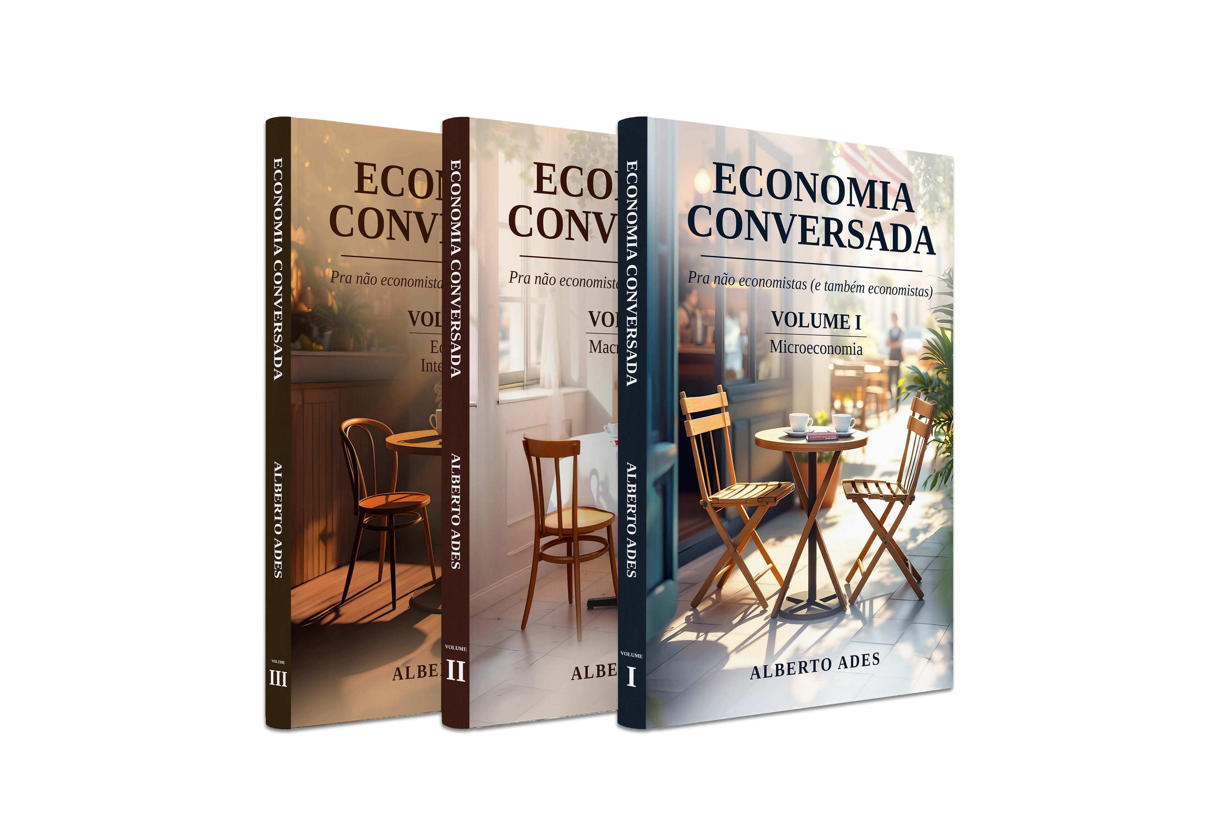 Os três volumes de Economia Conversada